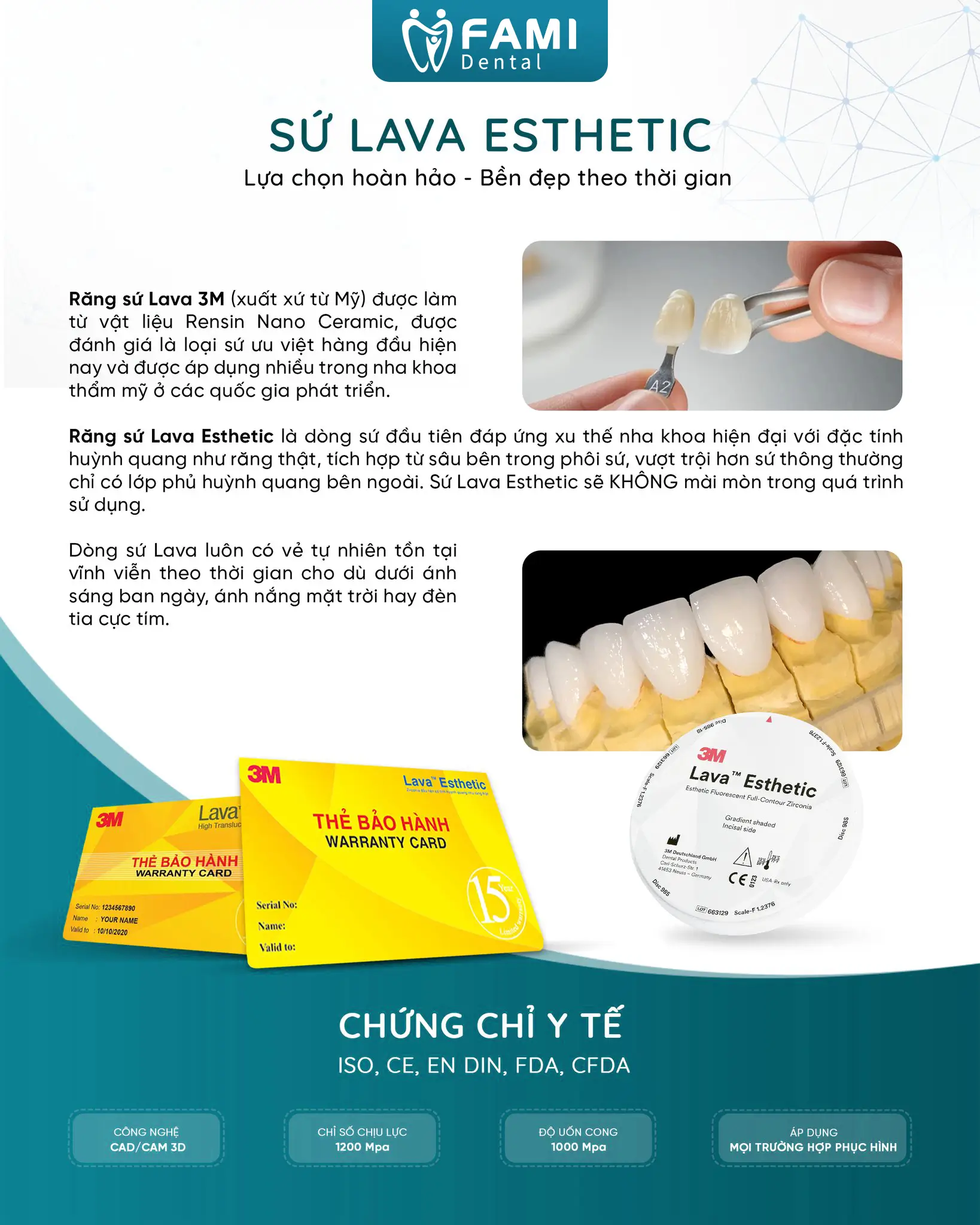 Thông số sứ lava
