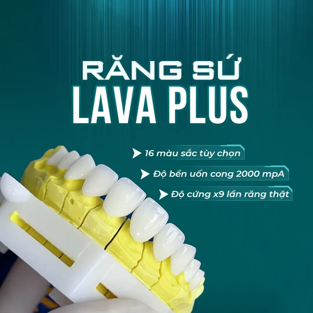 mẫu răng sứ lava