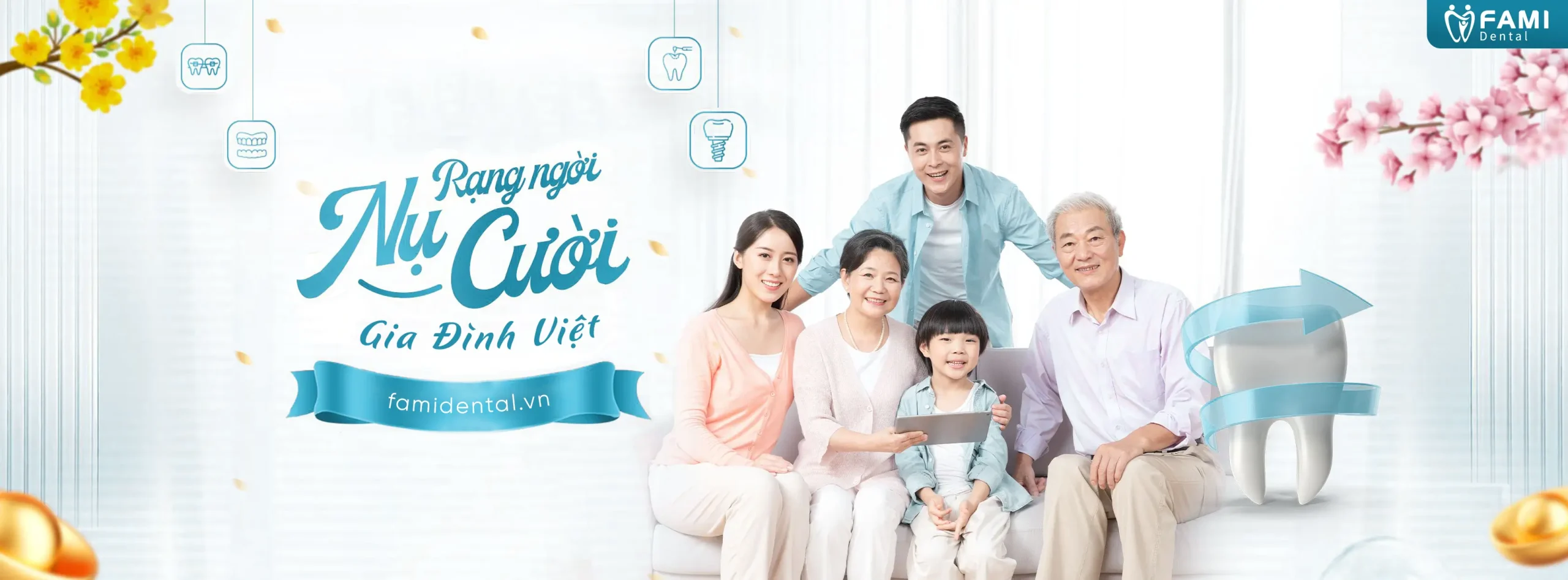 Nha khoa Fami Dental - Nha Khoa Uy Tín HCM , chuyên nhổ răng khôn, bọc răng sứ, cạo vôi răng, tẩy trắng răng, niềng răng